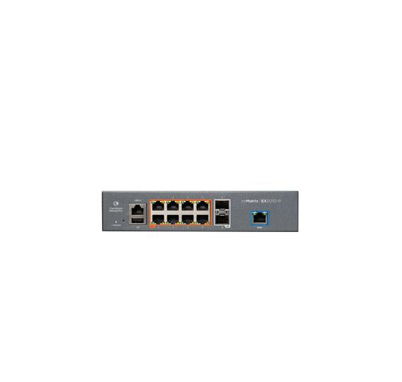cnMatrix EX2010P, 8 poort 100W PoE