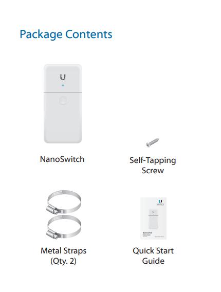 NanoSwitch - Outdoor 4 port 24V PoE Switch