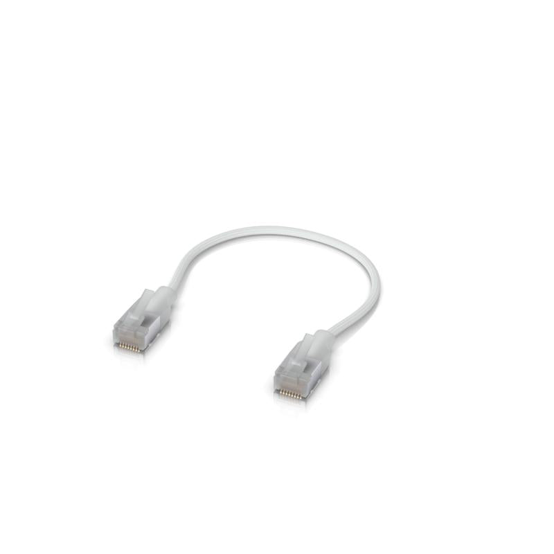 UniFi Premium Patch Cable Cat6A, 24-pack, 15cm (white)