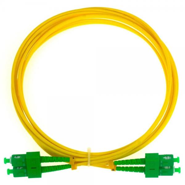 Duplex Patchkabel OS2 SC APC - SC APC, 2m