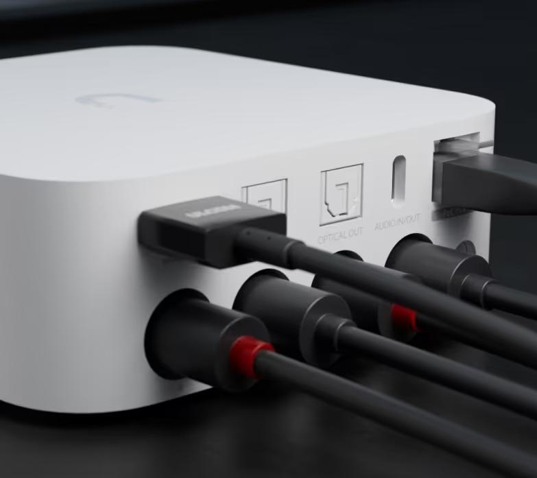 PoE Audio Port (White)