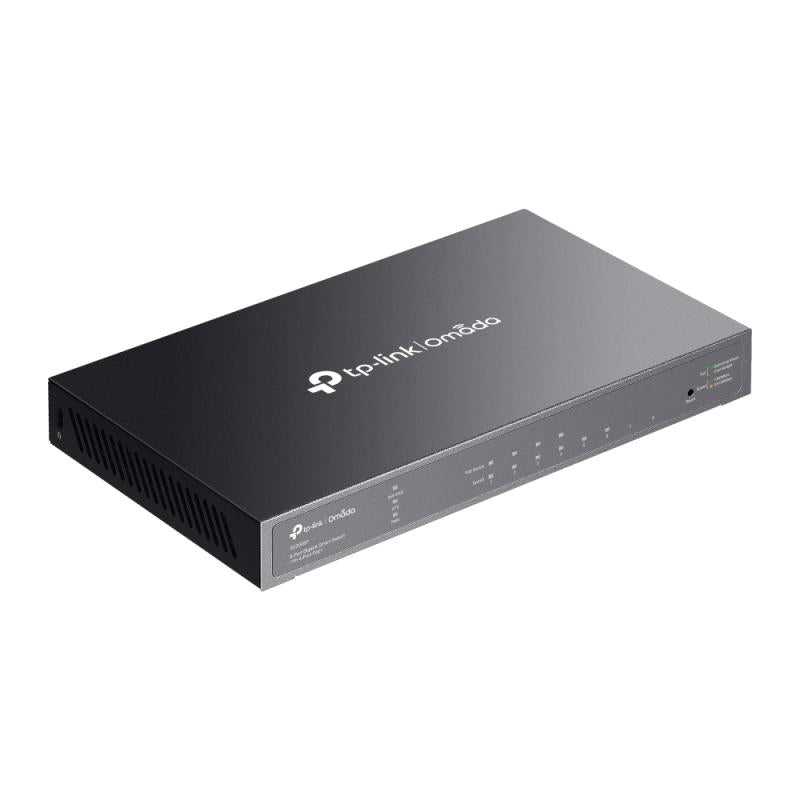 Omada TL-SG2008P - 8-poort GbE PoE+ switch, 62W PoE budget