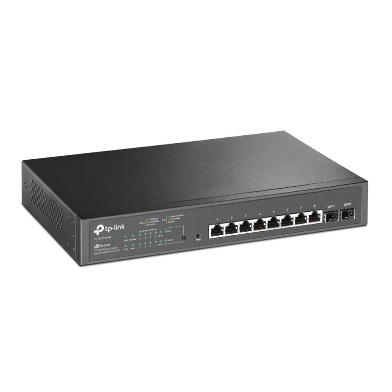 Omada TL-SG2210MP - 10-poorts GbE PoE switch, 150W PoE budget