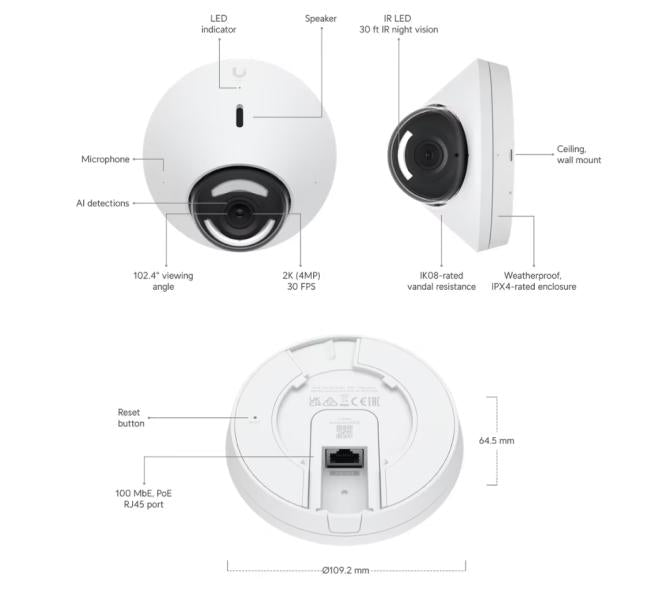 UniFi Protect G5 Dome