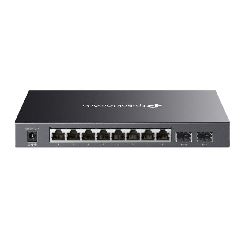 TL-SG2210P - 8-poort gigabit 802.3af PoE switch