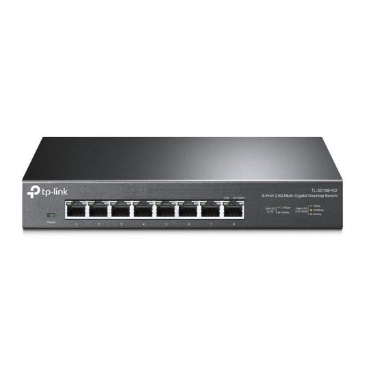 Omada TL-SG108-M2 - 8-poorts 2.5G Desktopswitch