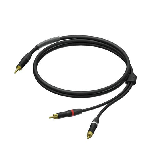 Verloopkabel Mini jack - RCA male, 3m