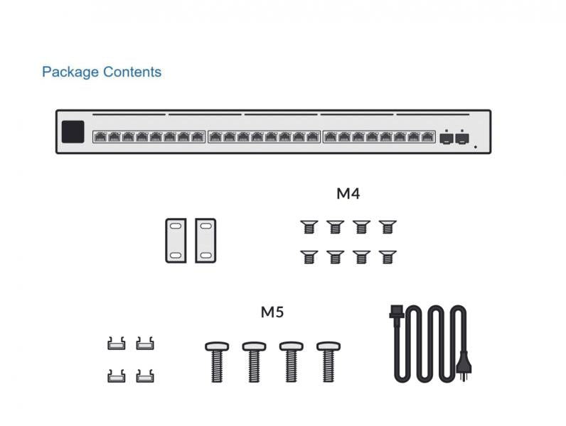 UniFi Switch Enterprise 24 PoE, 400W PoE budget