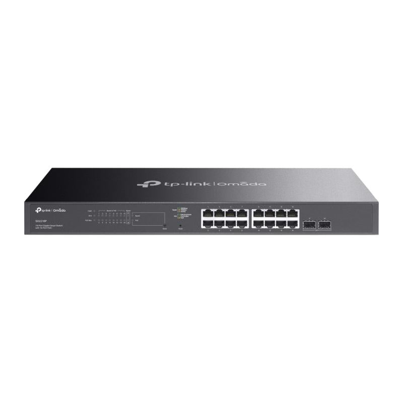 Omada TL-SG2218P - 18-poorts GbE PoE+ switch, 150W PoE budget