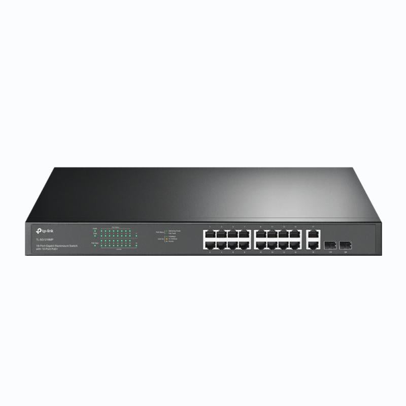 TL-SG1218MP - 18-poorts GbE PoE+ switch, 250W PoE budget