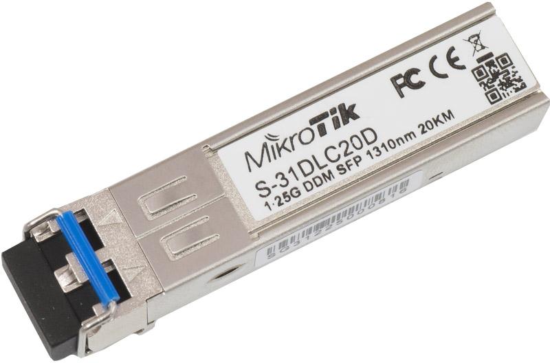 SFP module S-31DLC20D, SM, 20km, 1.25G