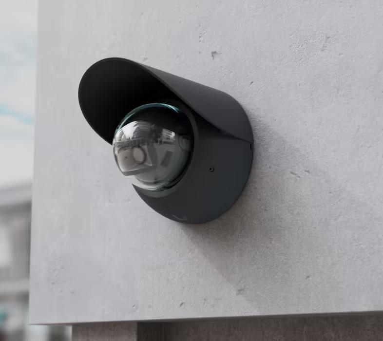 AI Dome Camera Weather Shield (Black)